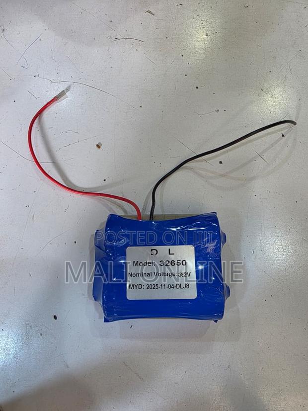 12ah Solar Lights Replacement Battery 3.2v Lithium Battery 2-Pack
