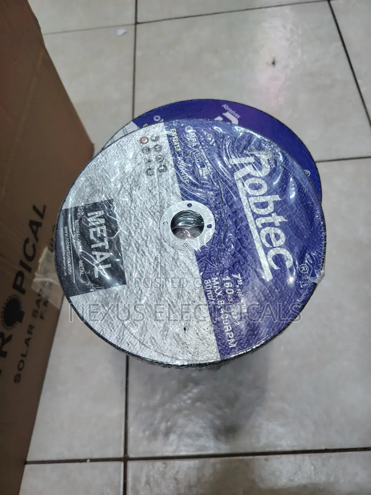Cutting Disk 7" Oasis, Sali, Robtec