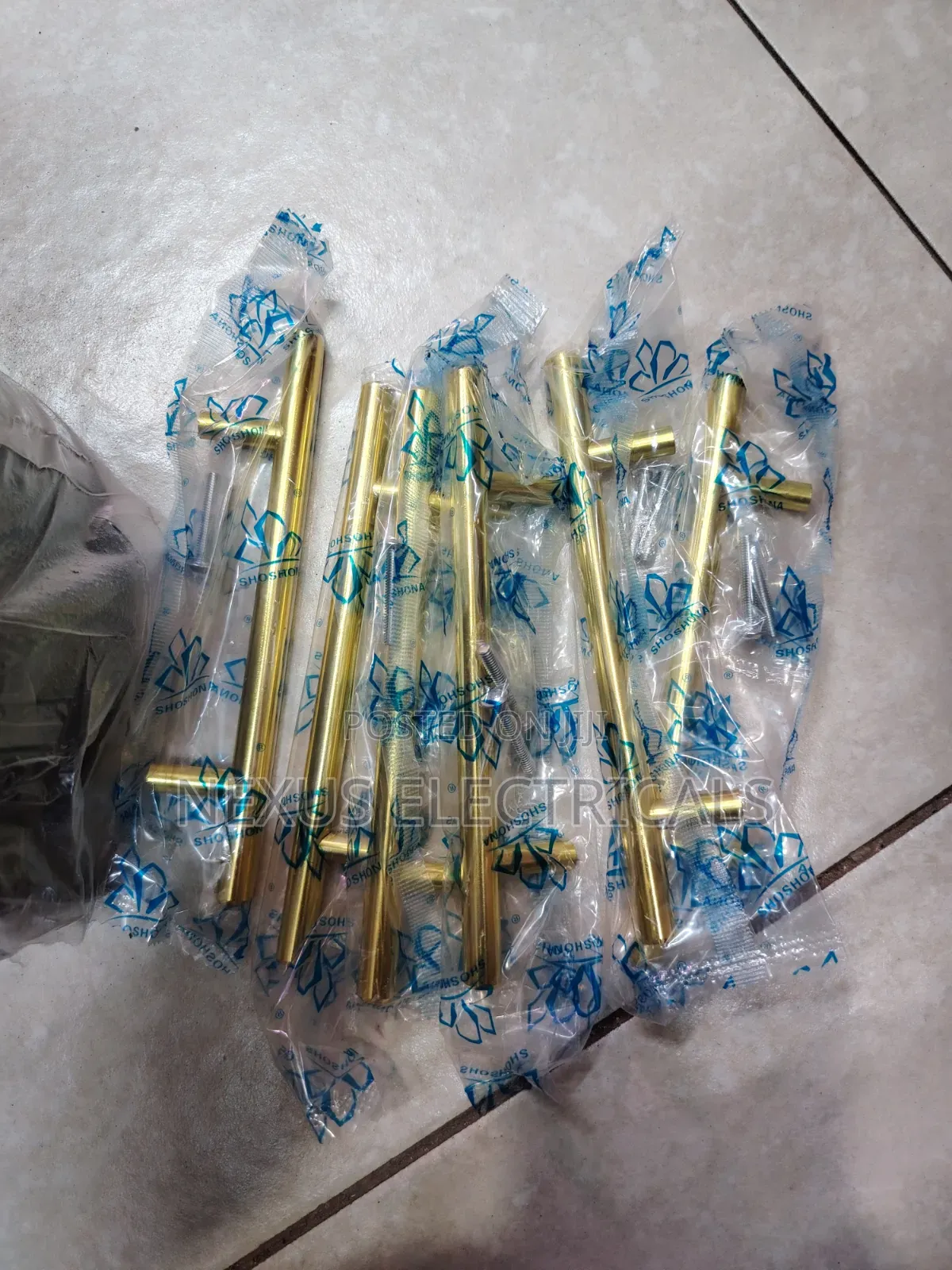T Handle Golden 96mm