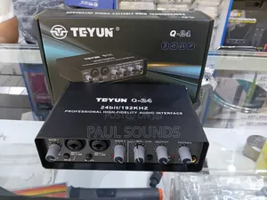 Teyun Q-24 24bit/192khz Professional High-Fidelity Audio Interface