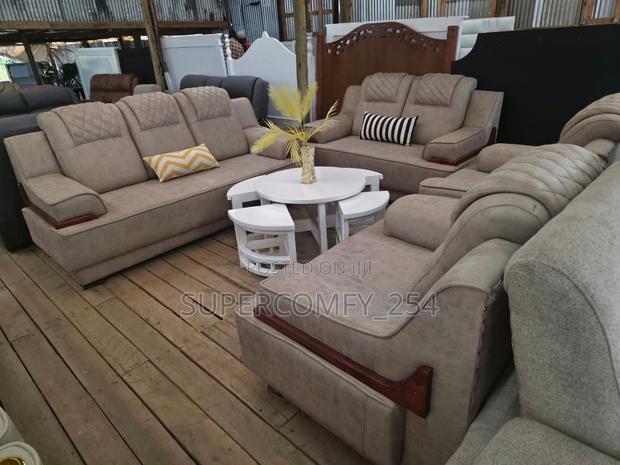 Mahogany Detailed SGR Monster Sofa - thumbnail 7