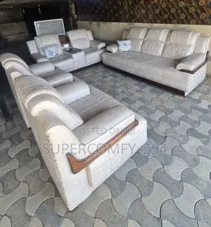 Mahogany Detailed SGR Monster Sofa