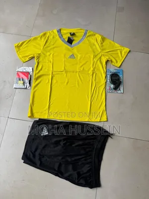 Orange Macron Adidas Referee
