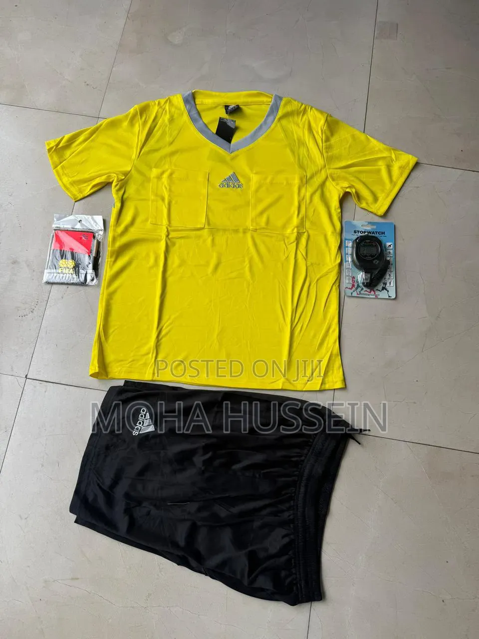 Orange Macron Adidas Referee