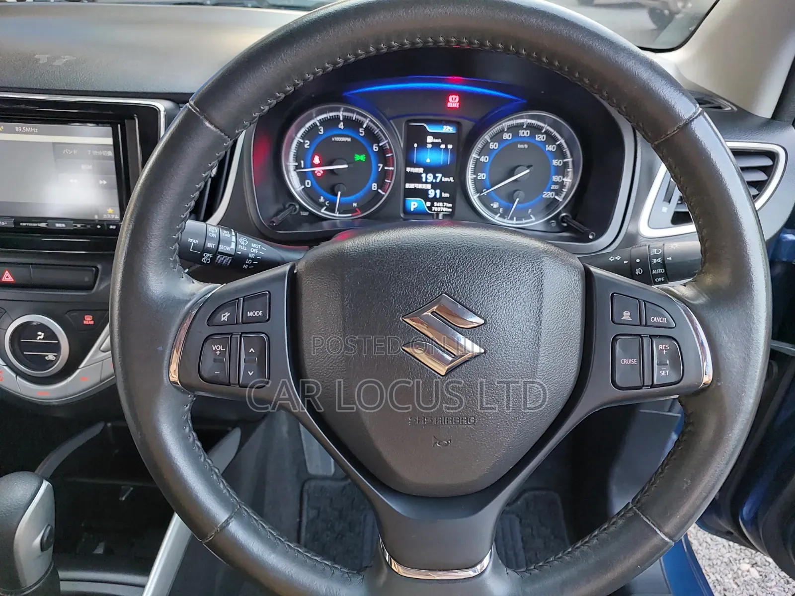 Suzuki Baleno 2019 Blue