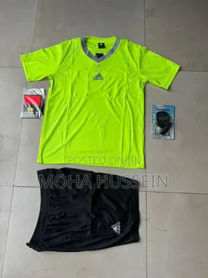 Macron Black Referee Uniforms