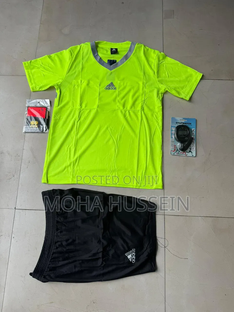 Macron Black Referee Uniforms