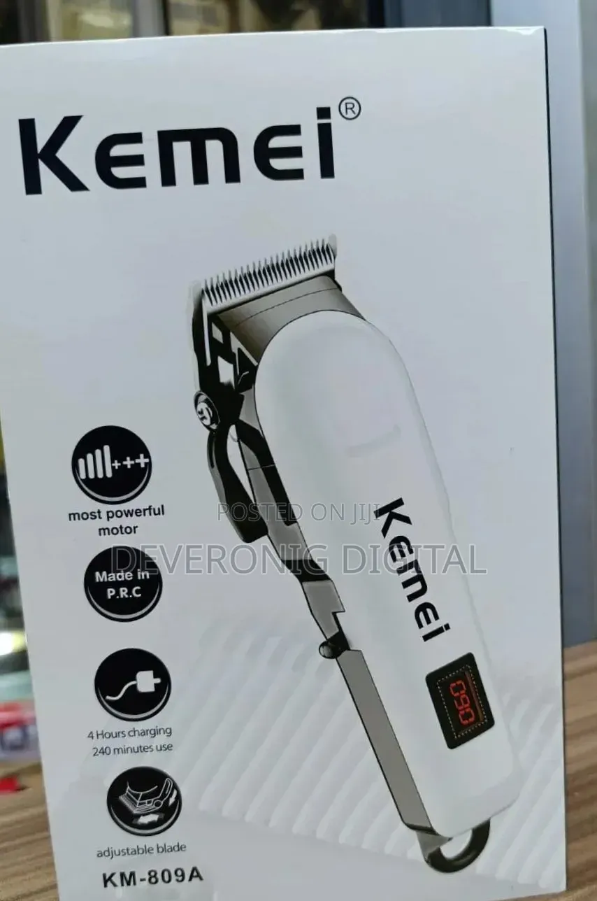 Kemei Rechargeable Cordless Hair Clipper