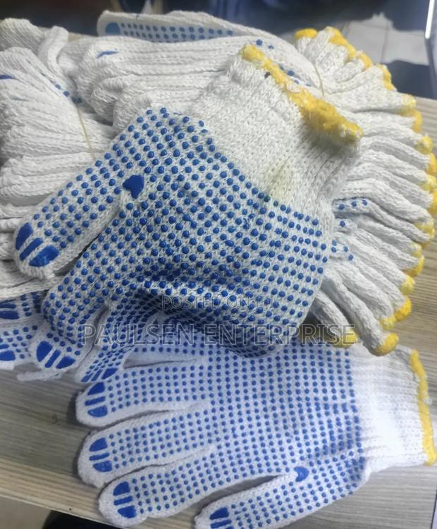 Dotted Safety Working Gloves