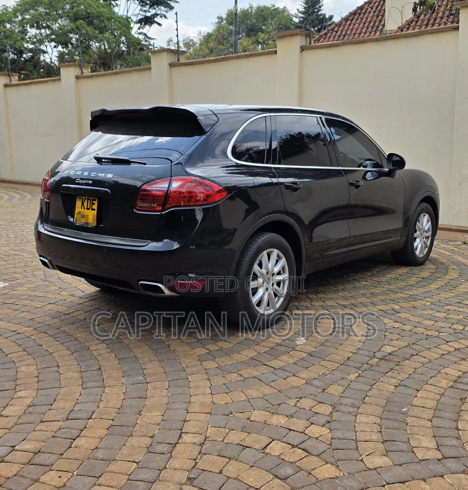 Porsche Cayenne 4dr SUV AWD (3.6L 6cyl 6M) 2014 Black