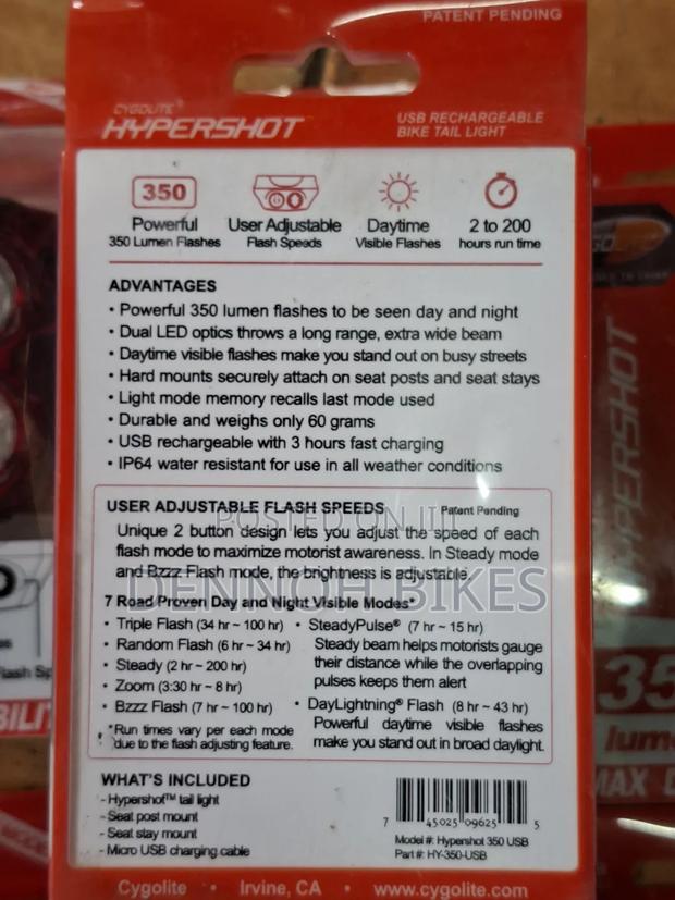 Cygolite Hypershot Bicycle Light - thumbnail 2