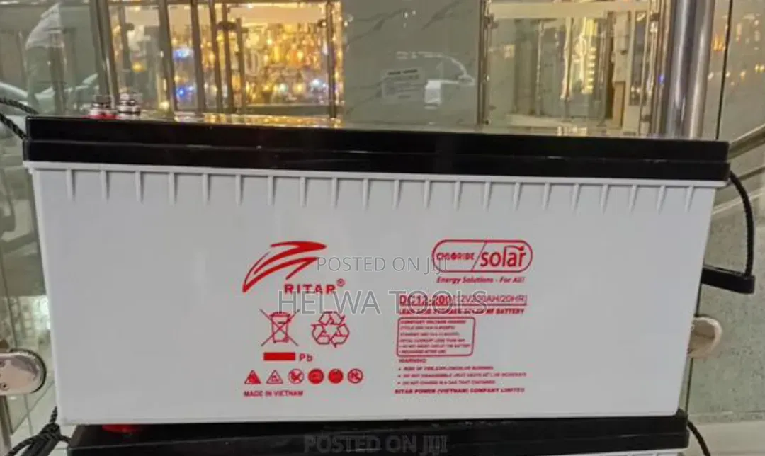 Ritar Free Maintenance Gel Battery_200ah
