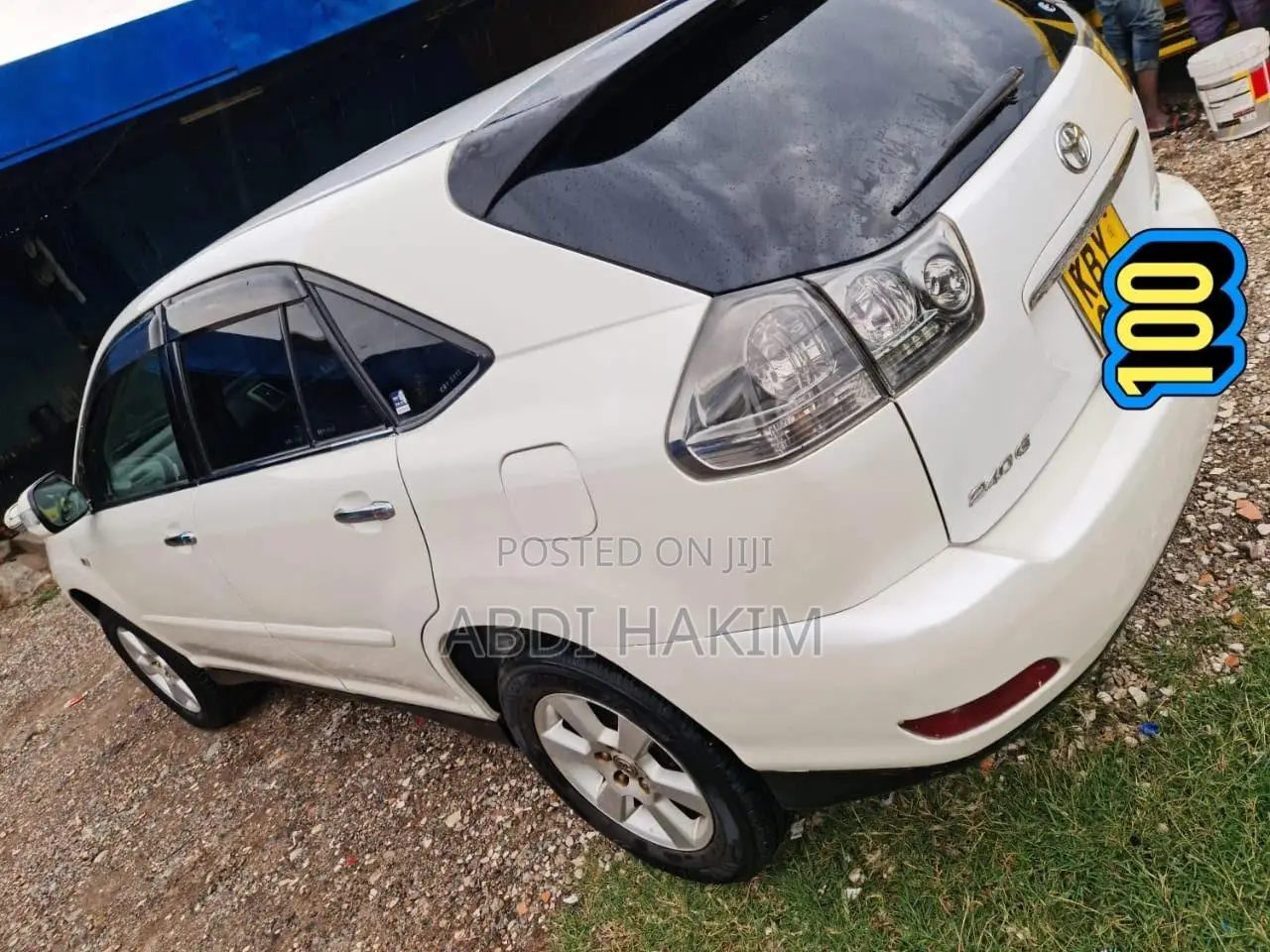 Toyota Harrier 2007 White