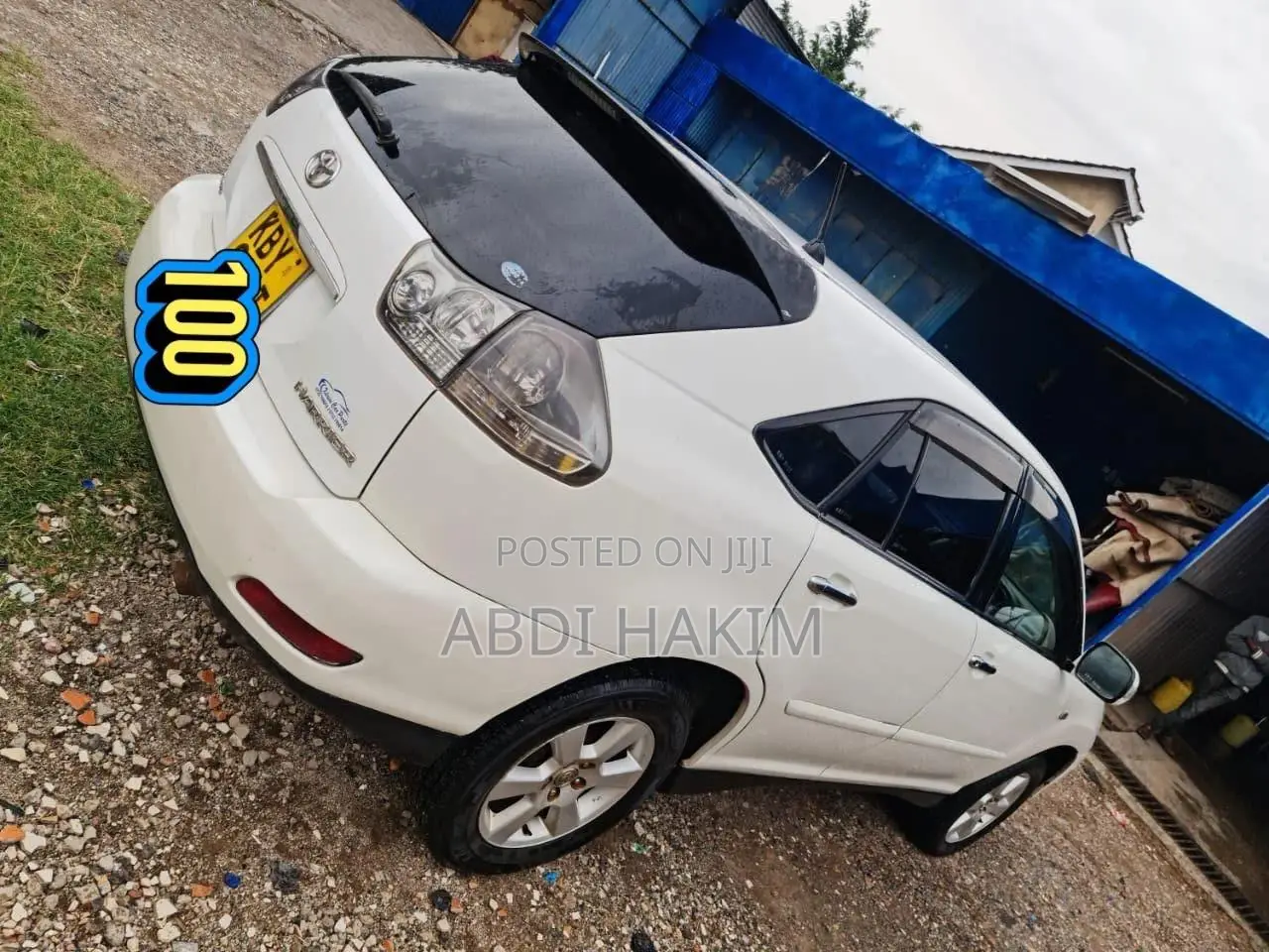Toyota Harrier 2007 White