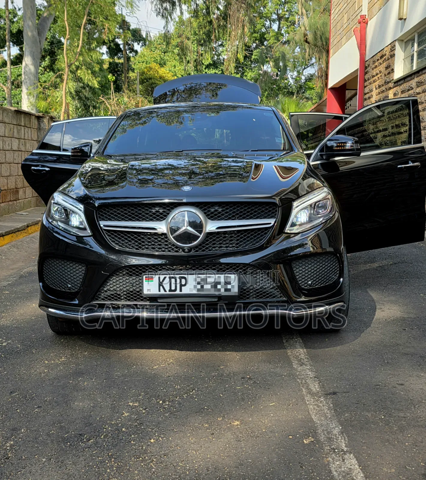 Mercedes-Benz GLE-Class GLE 350d 4MATIC 2016 Black