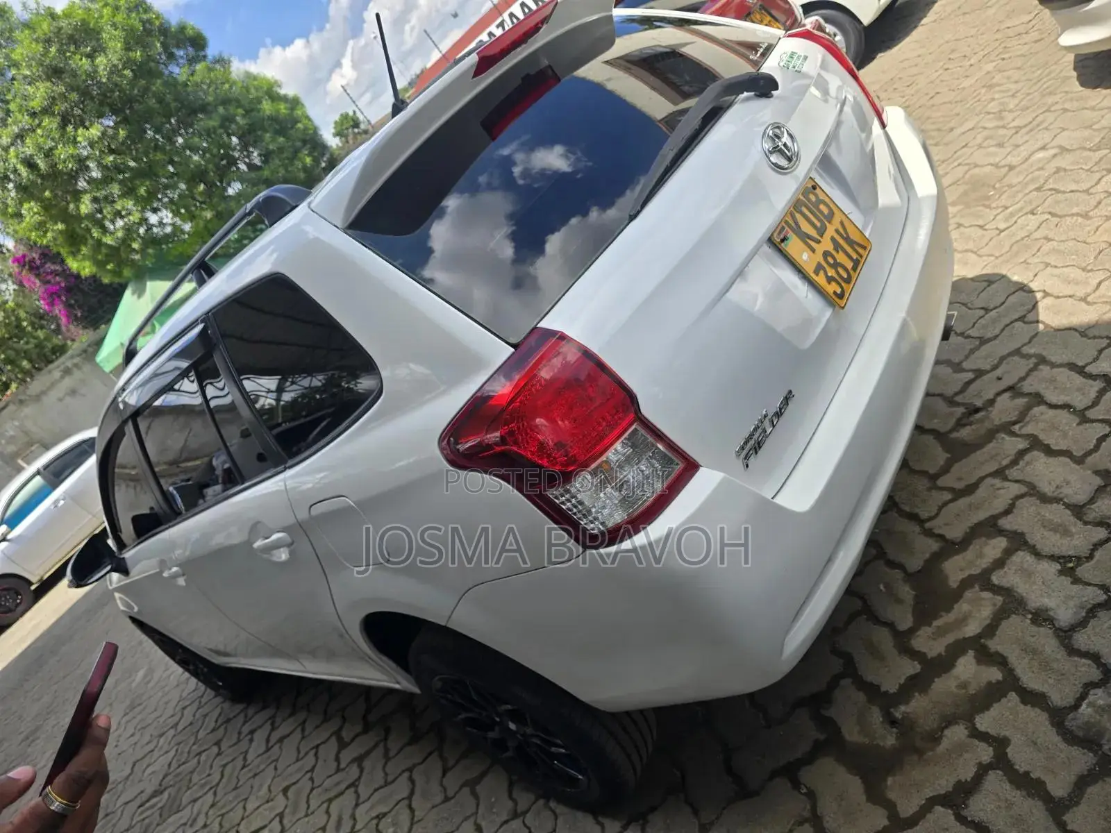 Toyota Corolla Fielder 2015 White