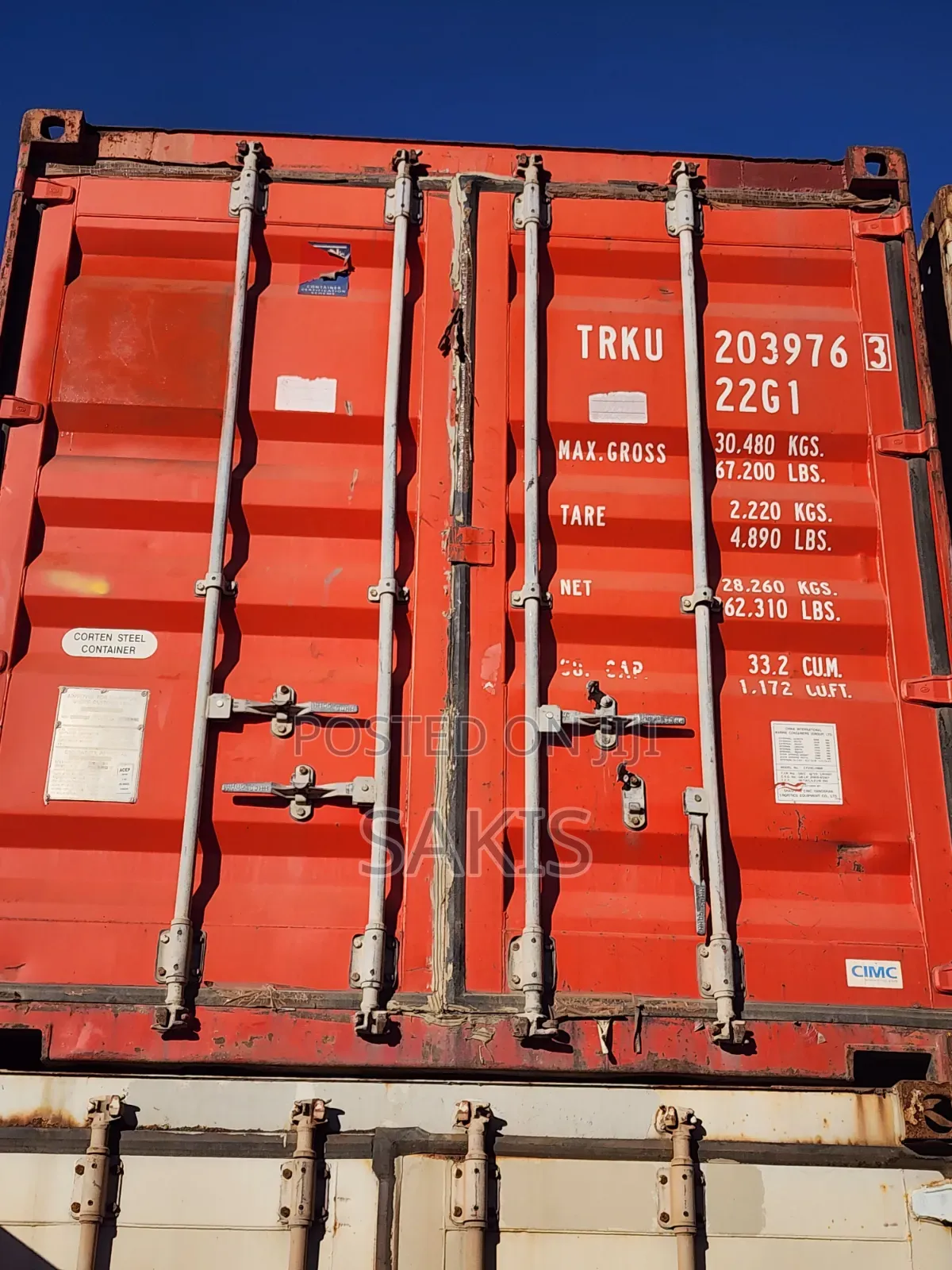 Same Day Dispatch! 20-Foot Shipping Containers for Sale