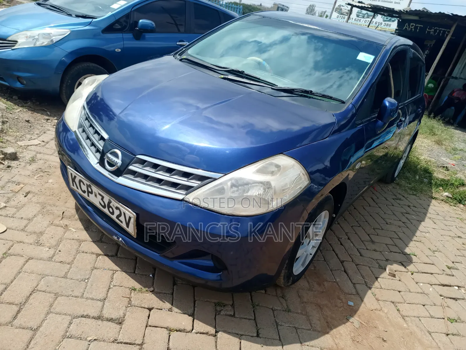 Nissan Tiida 2008 Blue
