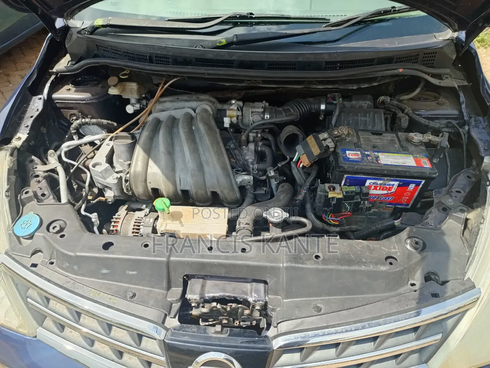 Nissan Tiida 2008 Blue