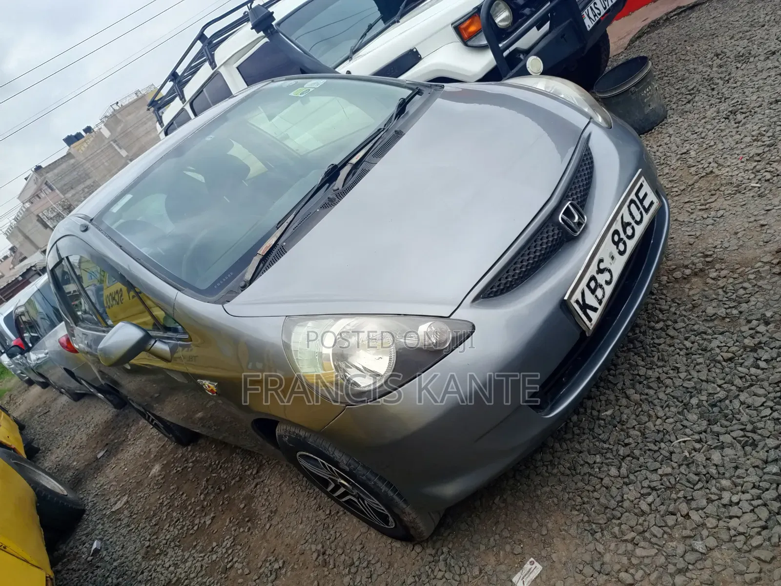 Honda Fit 2008 Silver