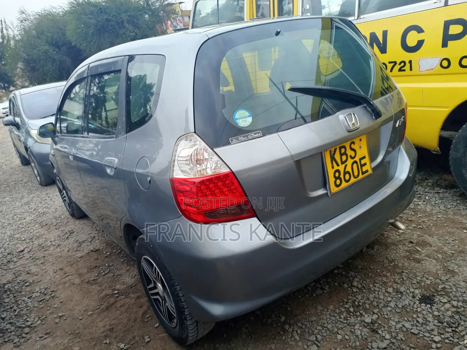 Honda Fit 2008 Silver