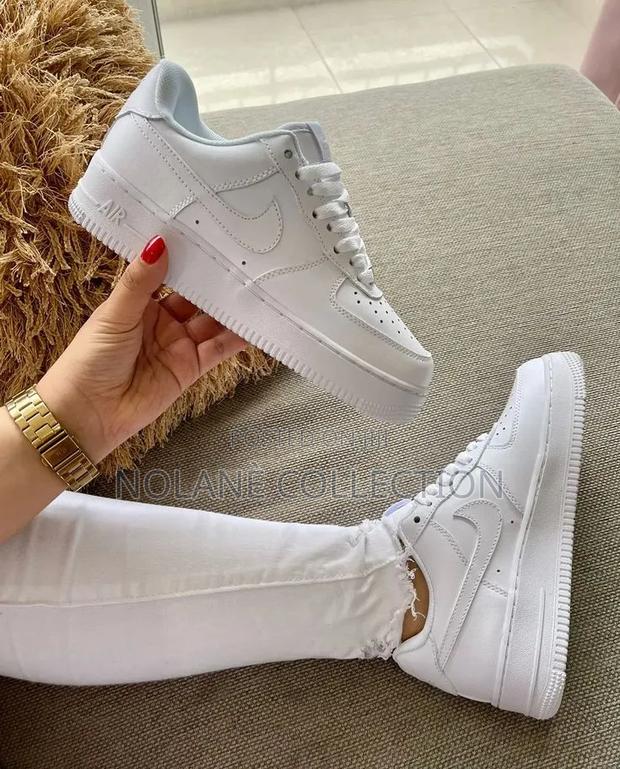 Nike Airforce 1 Plain Sneakers (Size 36-45) - thumbnail 2
