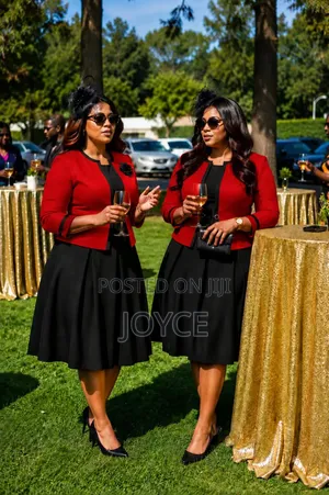 Pleated Dress With Coat