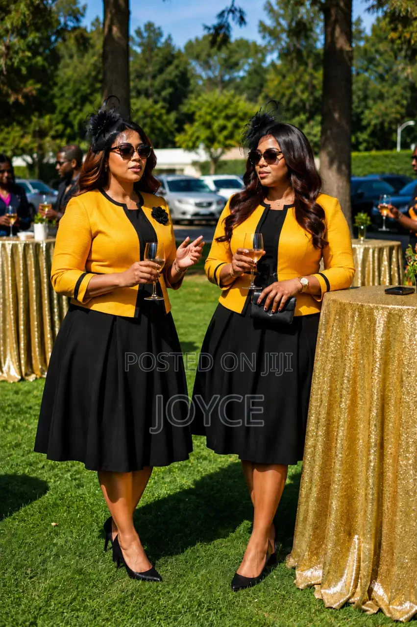 Pleated Dress With Coat