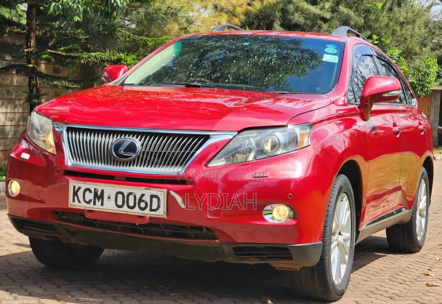 Lexus RX 2010 Red