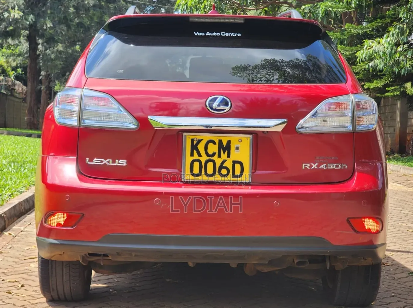 Lexus RX 2010 Red