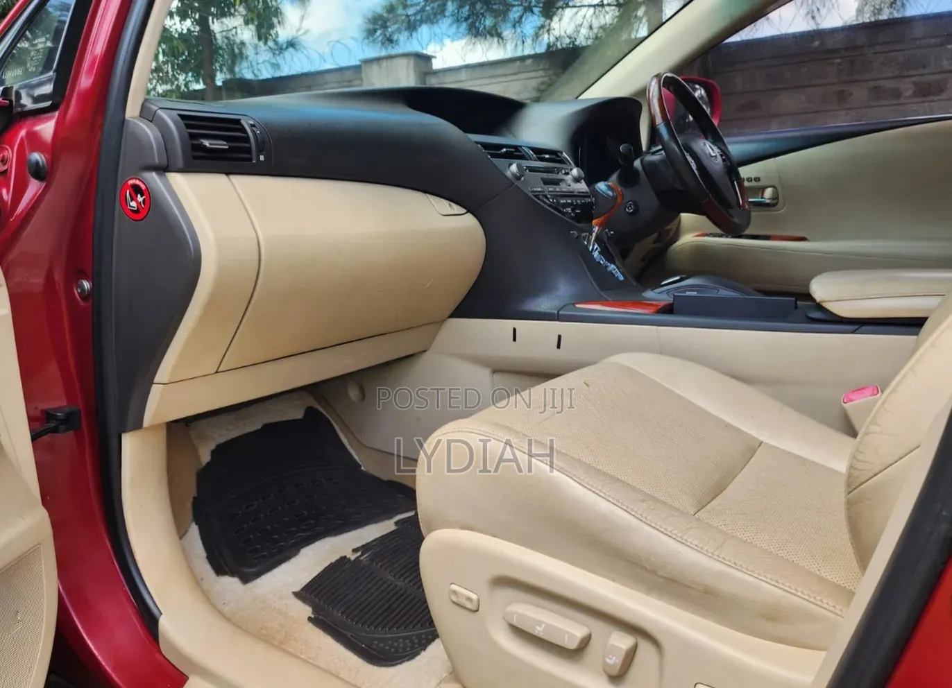 Lexus RX 2010 Red
