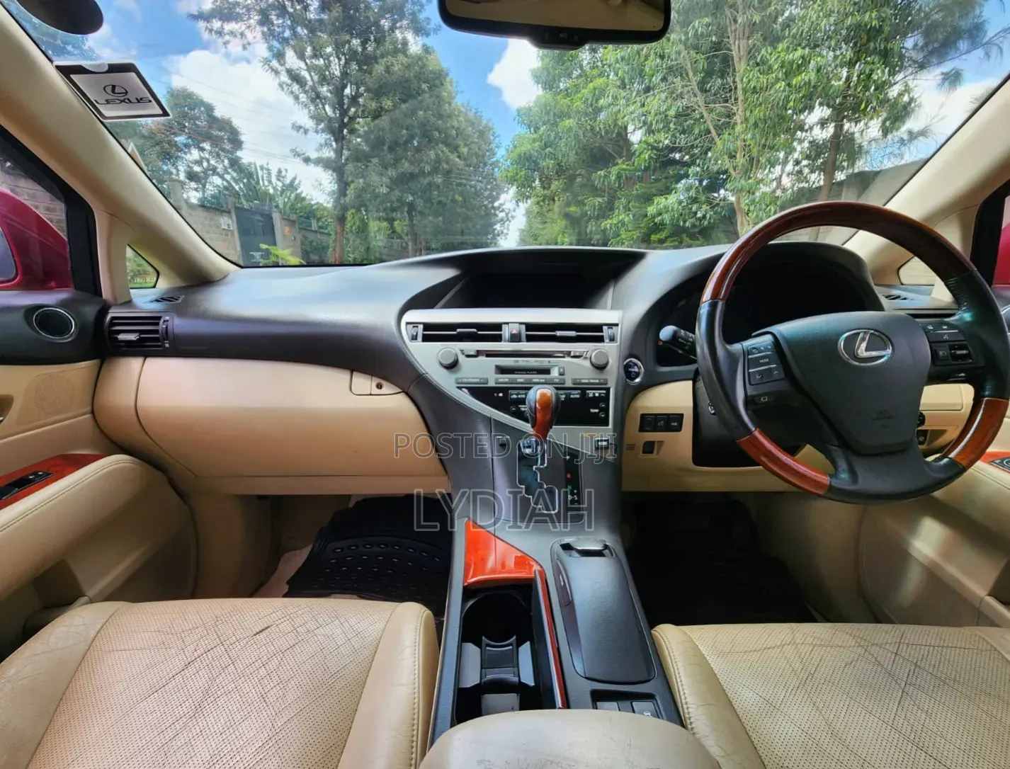 Lexus RX 2010 Red