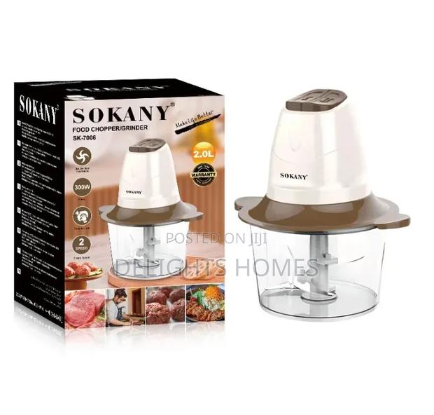 Sokany 2ltrs Chopper. *Je