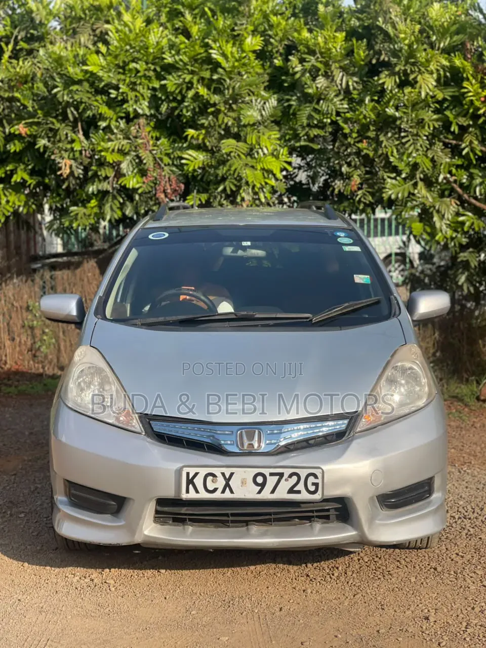 Honda Fit Shuttle 2012 Silver