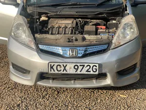 Honda Fit Shuttle 2012 Silver