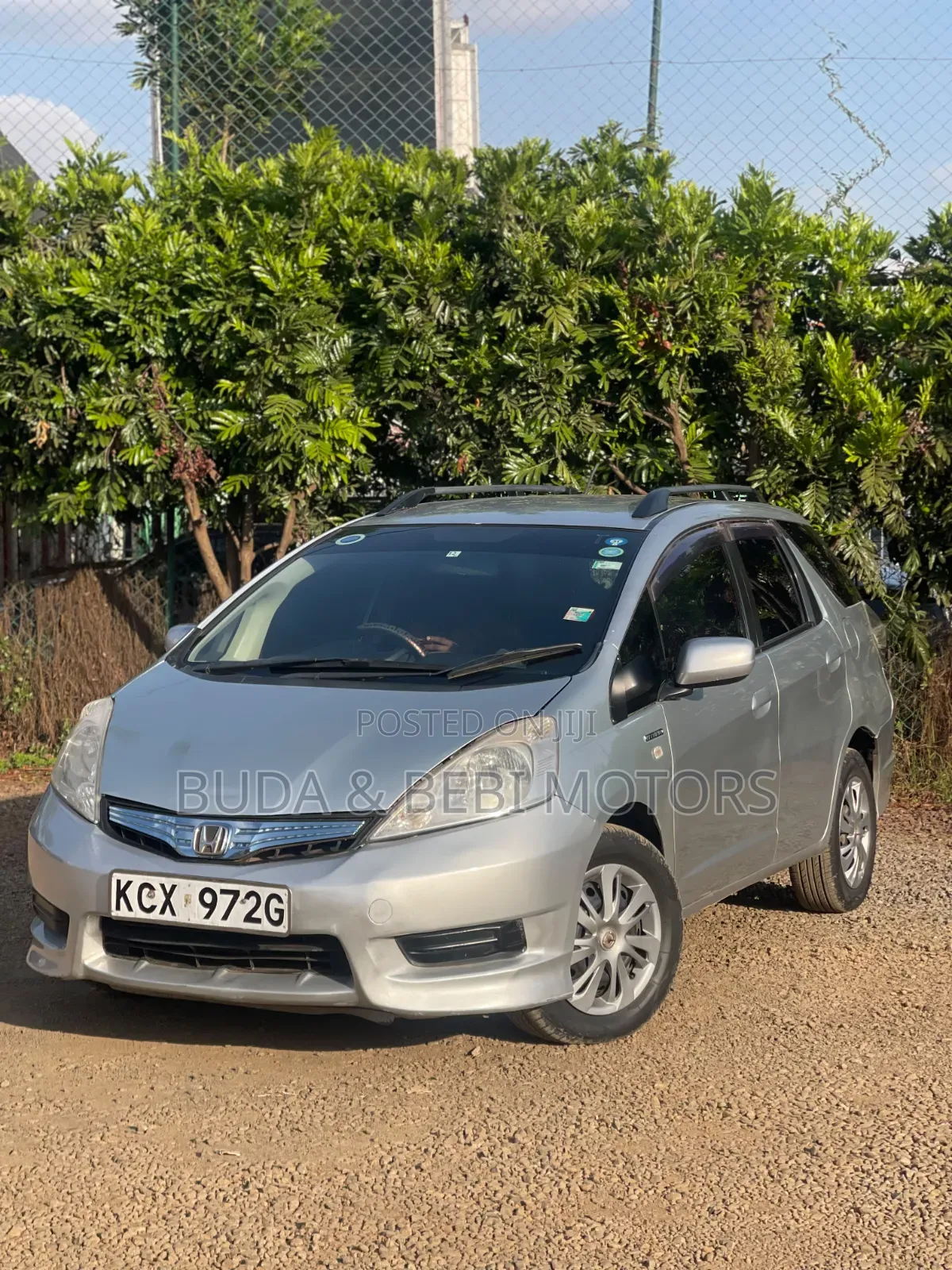 Honda Fit Shuttle 2012 Silver