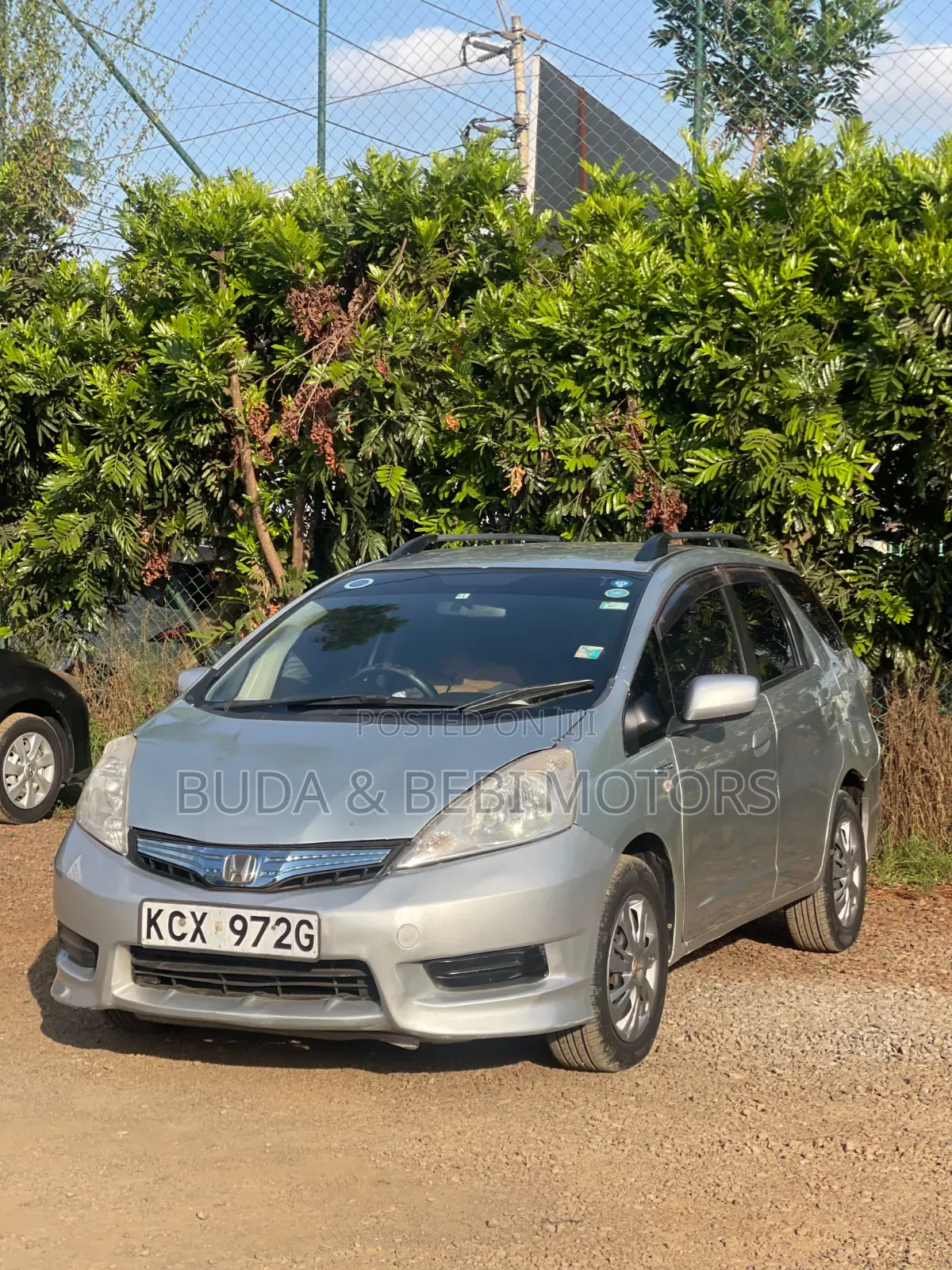 Honda Fit Shuttle 2012 Silver