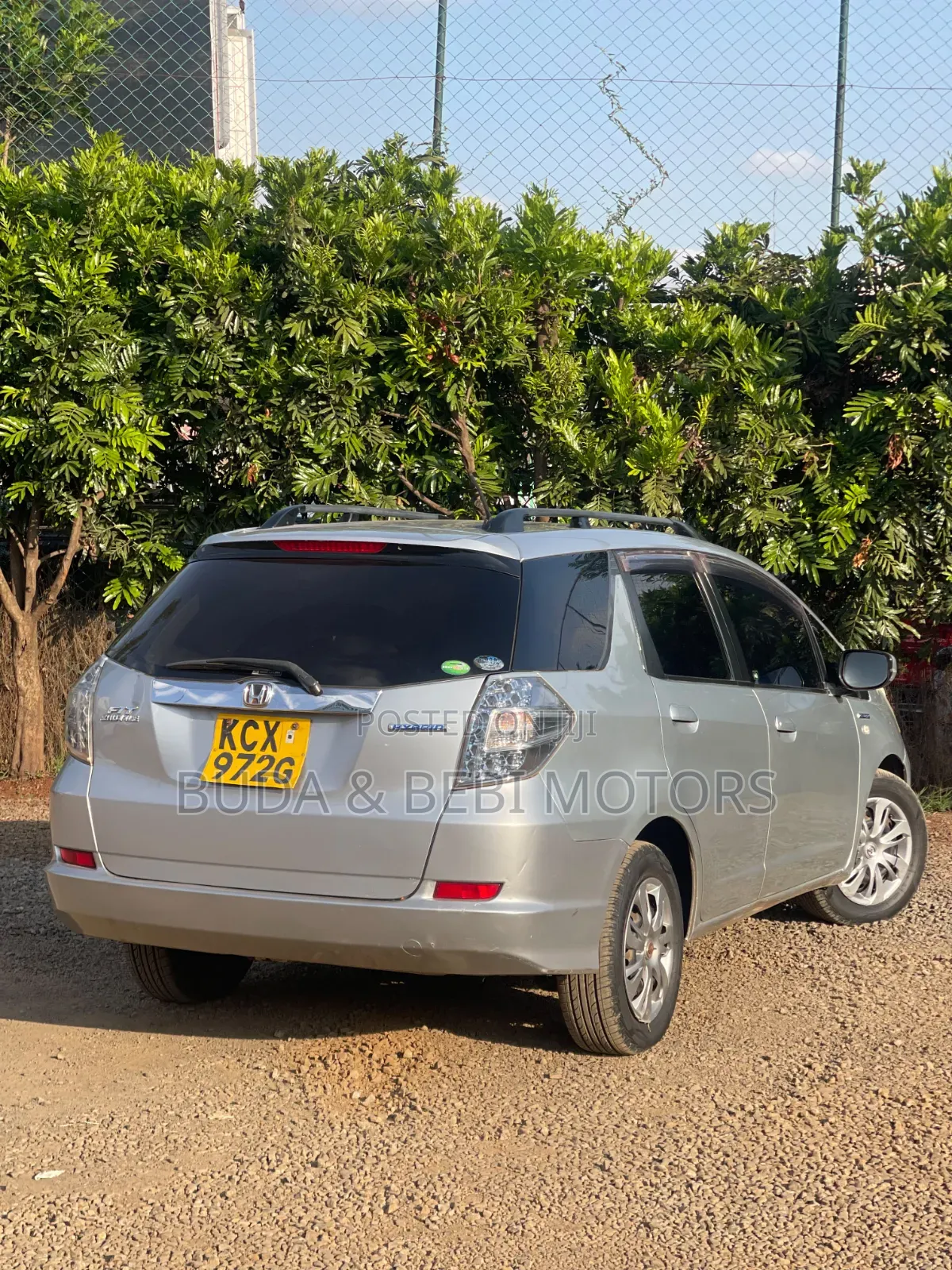 Honda Fit Shuttle 2012 Silver