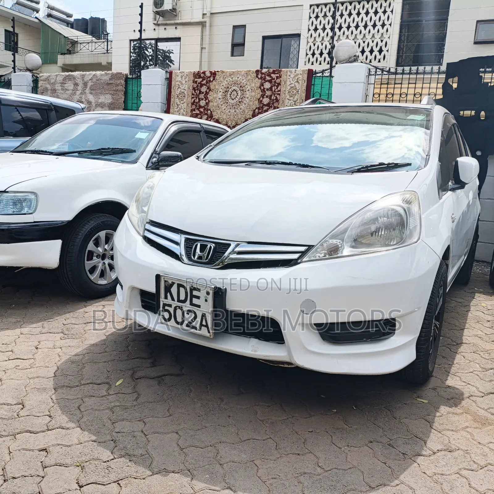 Honda Fit Shuttle 2014 White