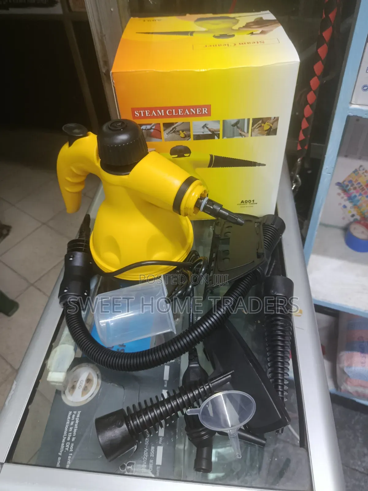 Electric Steam Cleaner With Accessories