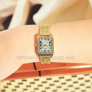 Casio LTP-V007g-9b Women’S Gold Stainless Steel Watch for Women