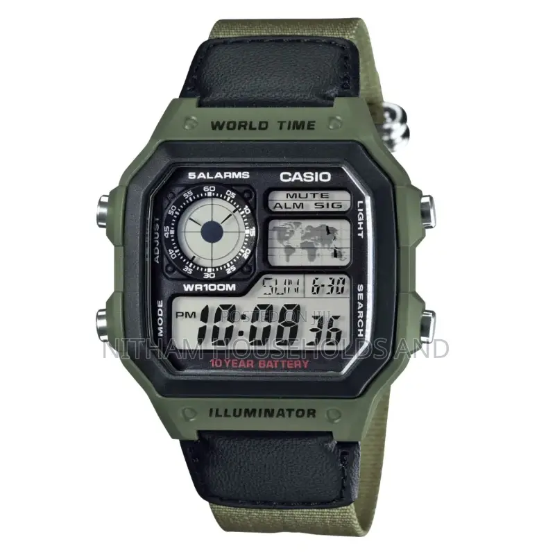 Casio Ae-1200whb-3bvdf Digital Watch for Men