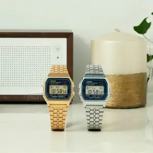 Casio Vintage A159wgea-1df Gold Digital Stainless Steel Watch