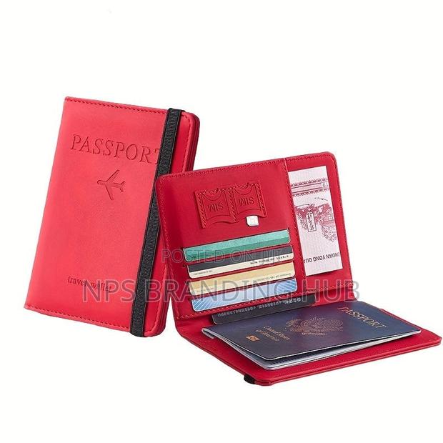 Leather Passport Holder Wallet (Rt - thumbnail 3