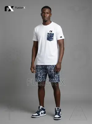 Men Modern Ankara Shorts