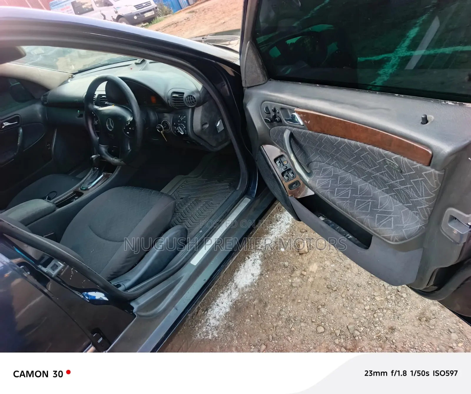 Mercedes-Benz C180 2001 Black