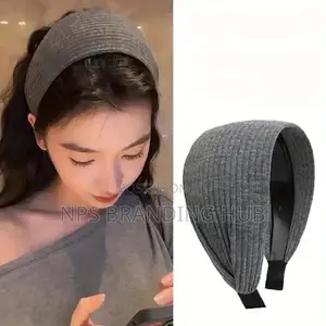 Anti-slip Ribbed Elastic Hairband (Rt