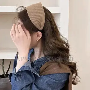 Anti-slip Ribbed Elastic Hairband (Rt
