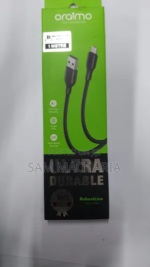 Oraimo Ultra Super Fast Charging Cable Type C