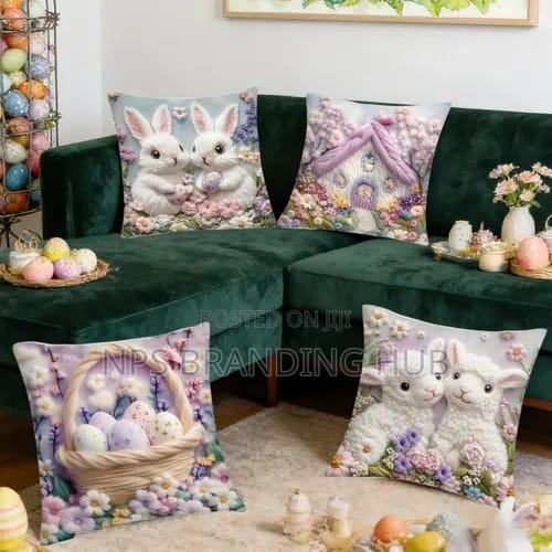 Rabbit Theme Cushion Cover (Rt - thumbnail 3